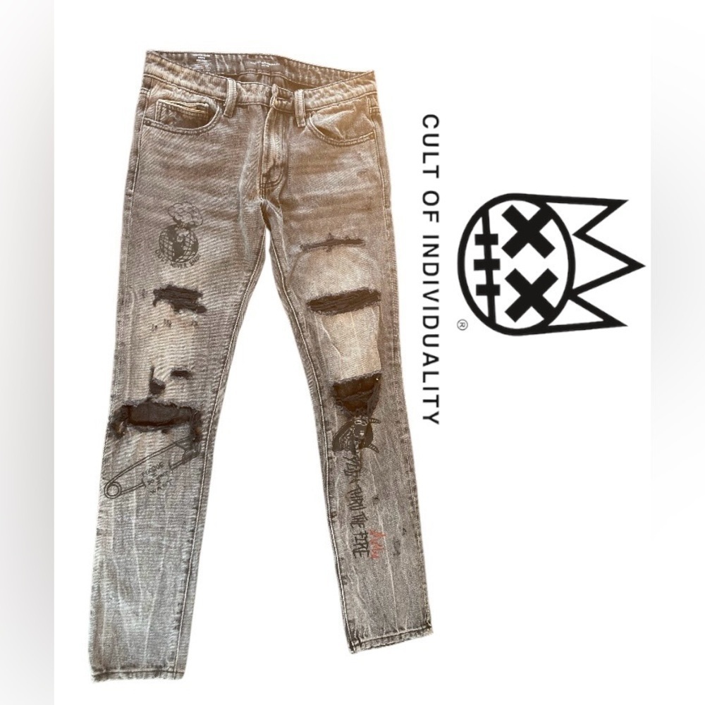 Cult of Individuality Rocker Slim Jeans – Size 30x33 Mens